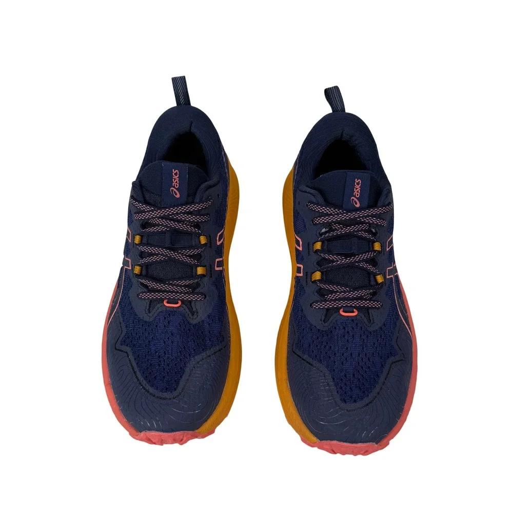 Asics Trabuco Max 2 Trail Running Shoes‎ Womens 11 Midnight Papaya 1012B426 400